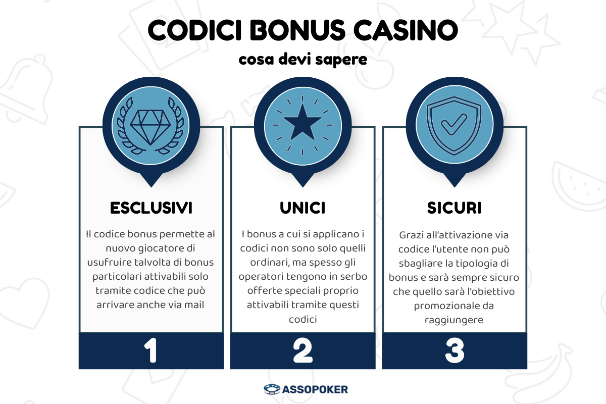 codici bonus casino