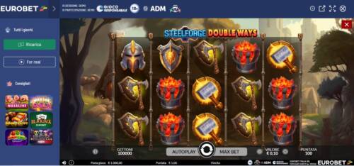 Slot, la guida a Steelforge Double Ways di Eurobet Casino: come giocare, bonus e funzioni speciali