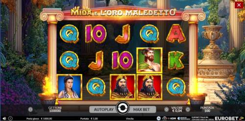 Slot, Eurobet presenta "Mida e l'oro maledetto": tutti i dettagli del nuovo titolo