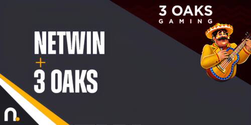 Netwin annuncia la partnership col provider 3 Oaks Gaming: tutte le novità