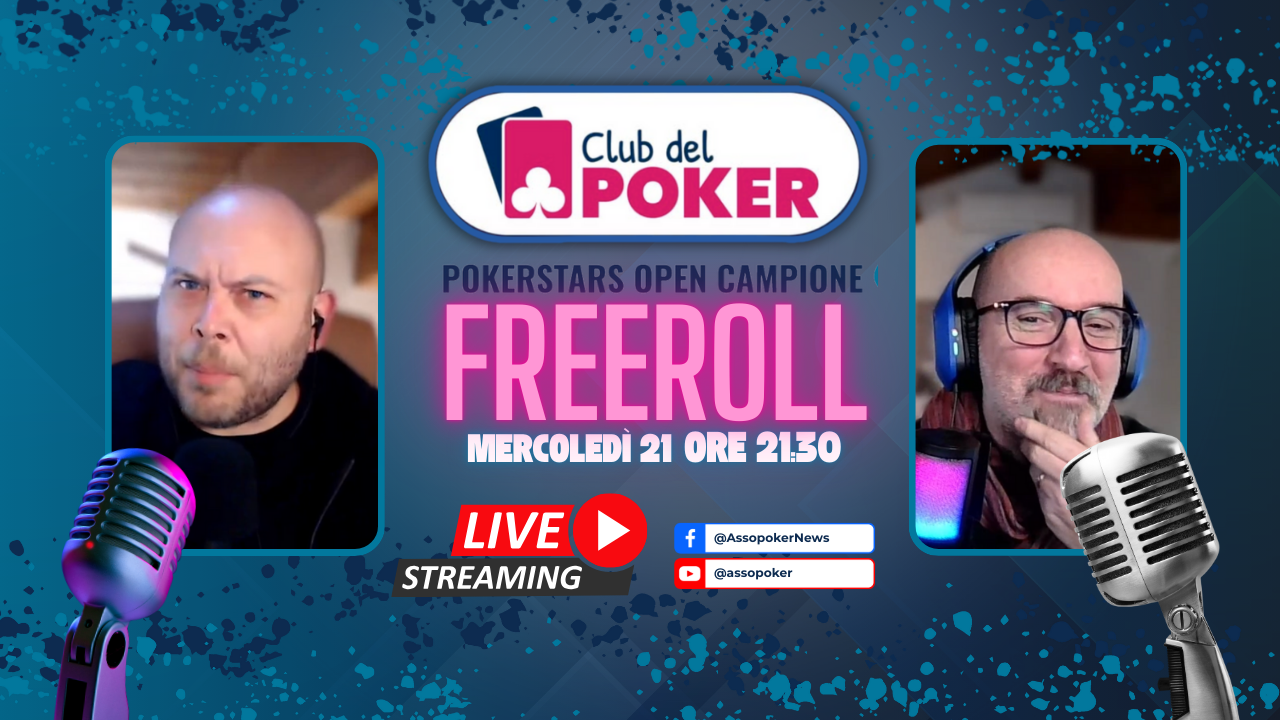 diretta live club del poker