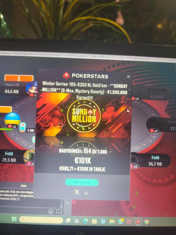 maxi mystery bounty sunday million