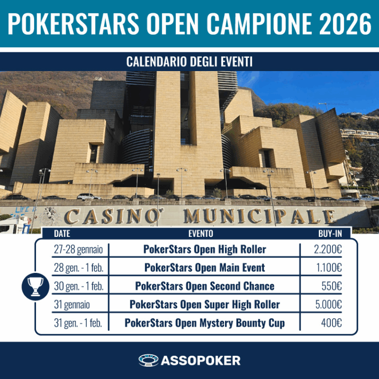 PokerStars Open di Campione