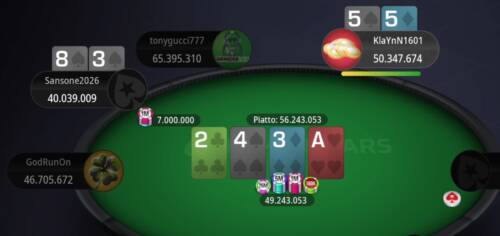 Perché al tavolo finale del Sunday Million sarà molto difficile rivedere un giocatore come 'Sansone2026'