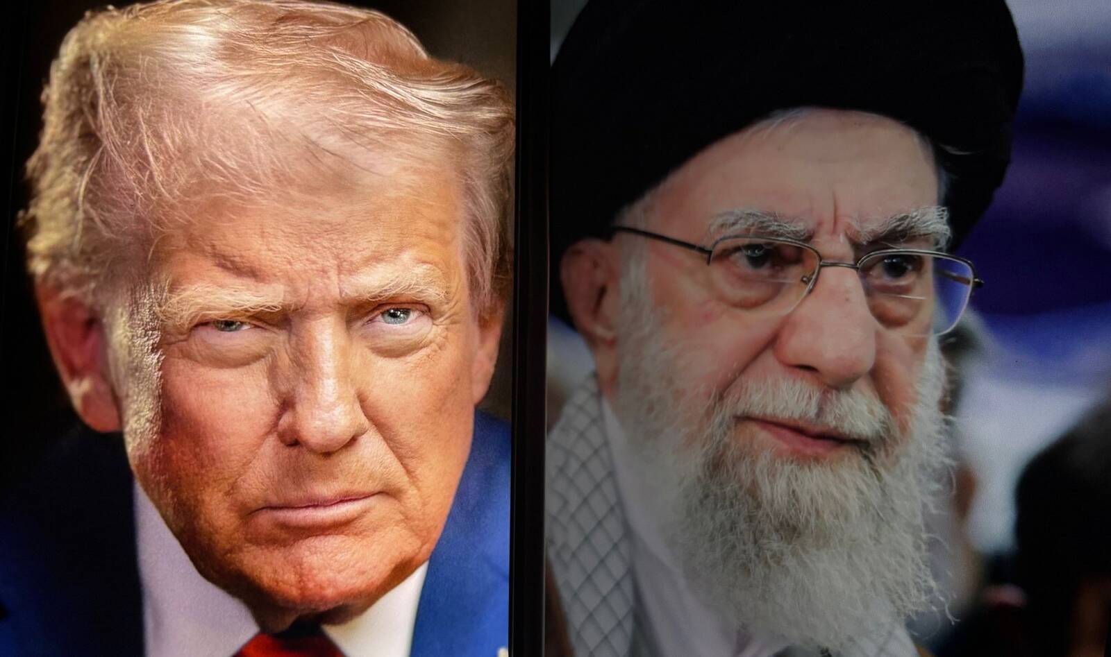 Donald Trump e Ali Khamenei