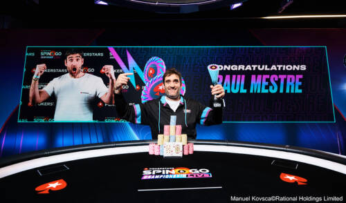 PokerStars Spin & Go Championship: Spagna cannibale, vince Raul Mestre