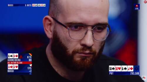 EPT Parigi: Bucci non è Felice di questo call che gli è costato il torneo