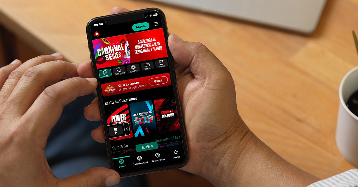 client pokerstars mobile