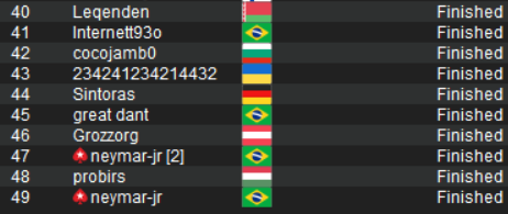 neymar jr entries a vuoto