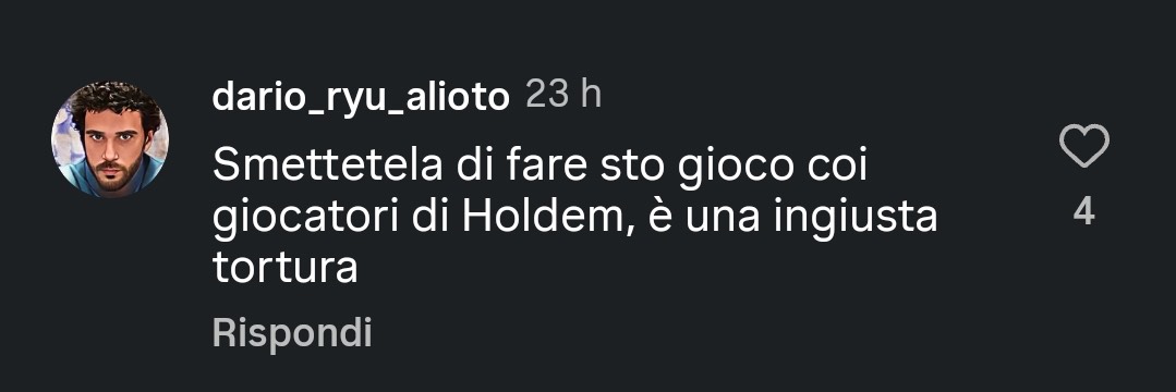 Il commento di Dario Ryu Alioto sulla performance di Claudio Rinaldi a Out of Time