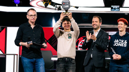 Enrico Camosci vince la PokerStars Live League High 2025, presentato anche il nuovo ambassador David Lappin