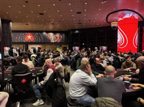 Italian Poker Challenge: 479 entries, 164 left e chipcount di fine giornata