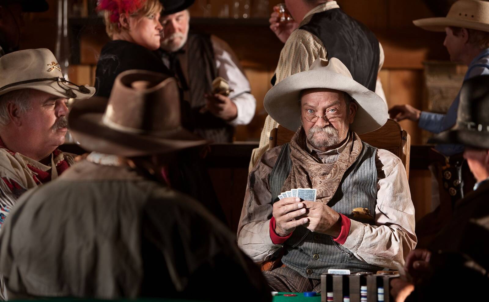 Il poker è nato insieme alle leggende del far West