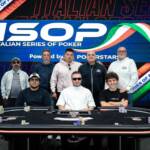 ISOP Campione, Angelo Benazzi vince il Main Event: 607 entries e chiusura con deal a 4