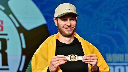 WSOPE Main Event: Kudzmanas scoppia tutti e vince il braccialetto. Musta finalista HR, Calò/Colavita nell'Event #12