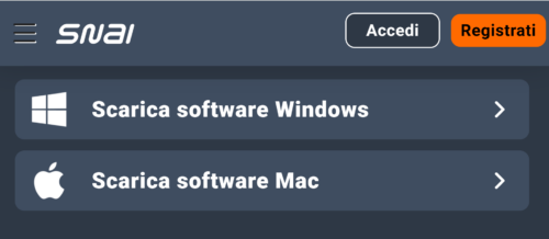 scarica software snai