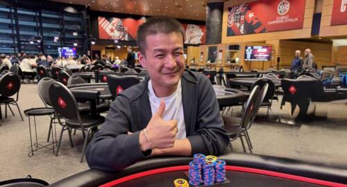 Lulei Hu e lo show in bolla all'Italian Poker Masters