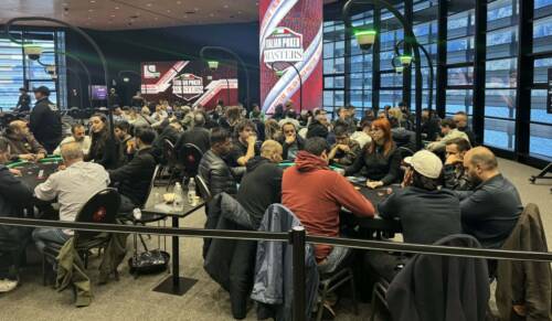 La festa del Grand Privè Freeroll all'Italian Poker Masters di Campione