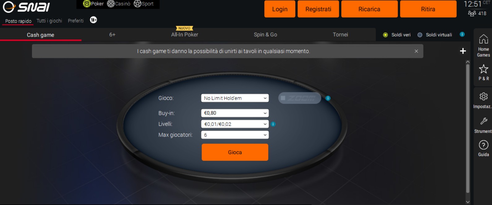 Client di PokerStars