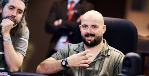 Dario Quattrucci spiega il fold con full al ME PokerStars Open Namur: "Quando rilancia al river ha sempre quella!"