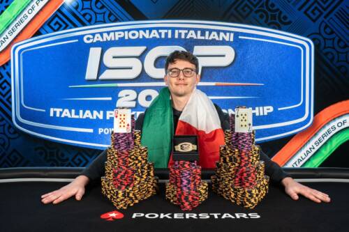 Campionati Italiani ISOP 2026: Andrea Agnoletto vince il Main Event