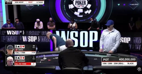 L'incredibile errore del dealer all'ultima mano del Colossus WSOP