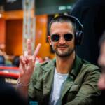 Davide Cojaniz dopo la vittoria del Sunday High Roller: