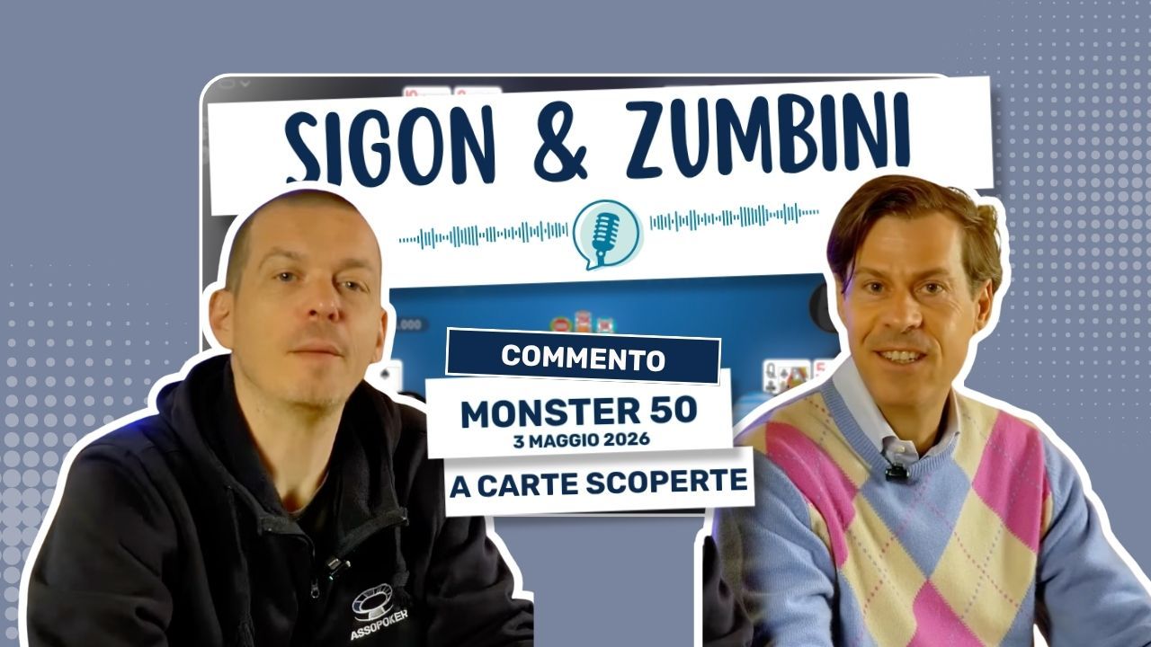 Sigon e Zumbini commentano il Monster 50