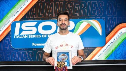ISOP Campione: oggi il day 2 del Main Event, successi "vip" nei side