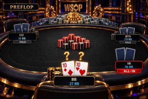 Punti di vista Mtt: coppia di 10 sul push del chipleader a 4 left. Le opinioni di Dato, Colavita, Esposito, Lepore