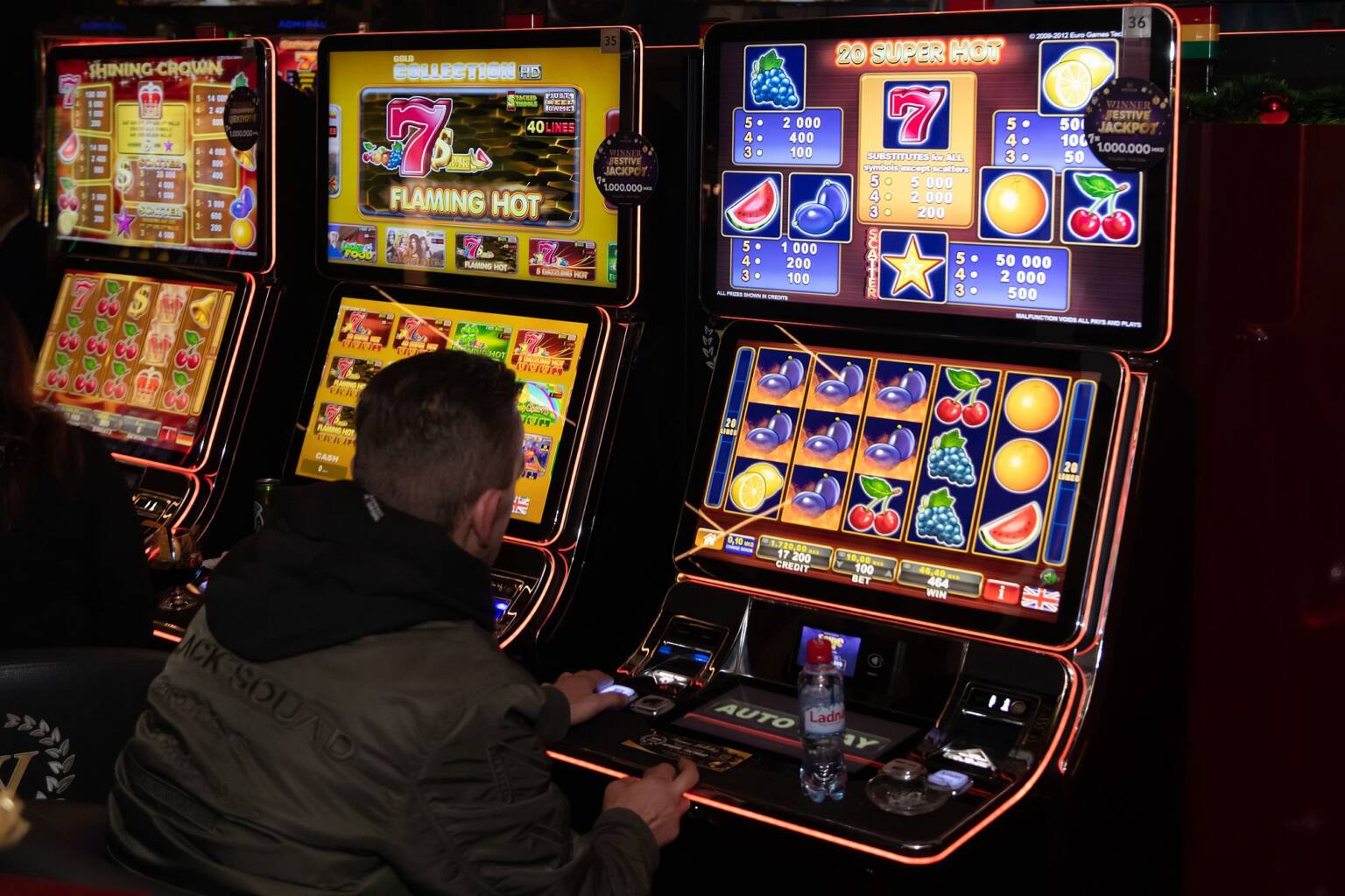 Giocatore di slot machines